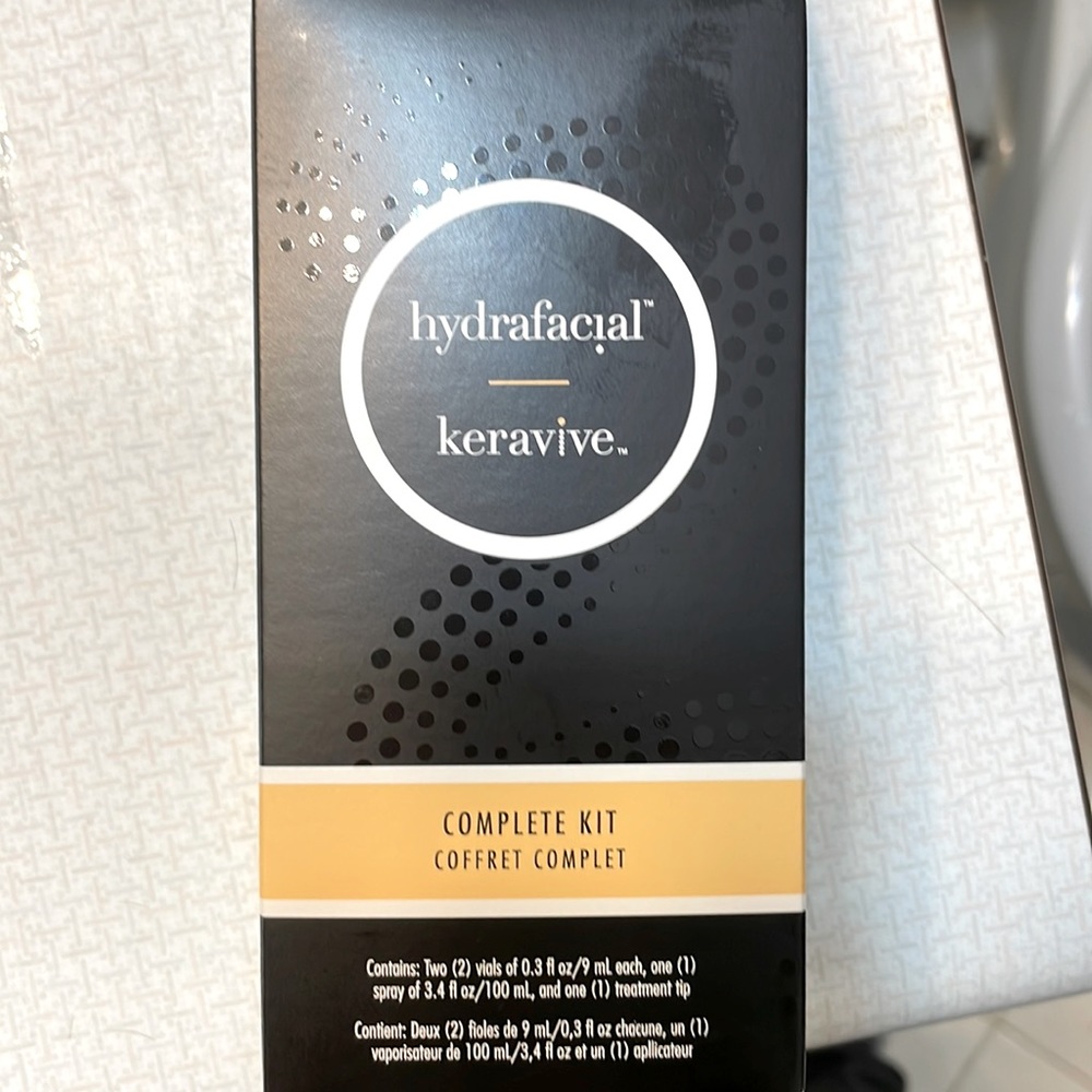 Keravive hydra facial hair care